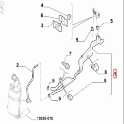 SP 51904676 DPF HOSE