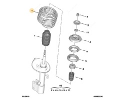 ECC500407 COIL SPRING