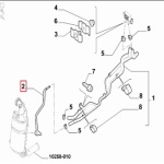 SP 51868879 DPF PRESSURE PIPE