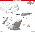 SP 6350T6 LH REAR LAMP UNIT